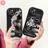 เคสโทรศัพท์มือถือแบบนิ่ม TPU ลายนักบินอวกาศ NASA สําหรับ IPhone 6 6s 7 8 Plus 11 13 12 14 Pro MAX 14 Plus XR X XS MAX SE 2020