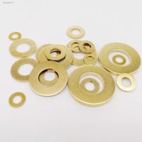 ∏❁∈ 20/100pcs M2 M2.5 M3 M4 M5 M6 M8 M10 M12 GB97 DIN125 Solid Brass Copper Flat Washer Plain Gasket Pad High Quality