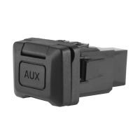 Auxiliary Port 39112--A01 for Fit Auto Parts AUX Auxiliary Input Jack Audio Interface Audio Input Jack