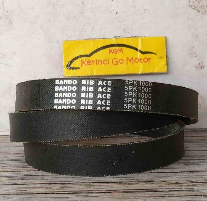 BANDO VAN BELT 5PK 1000 RIB BELT TALI KIPAS 5PK-1000 FAN BELT ALUR ...