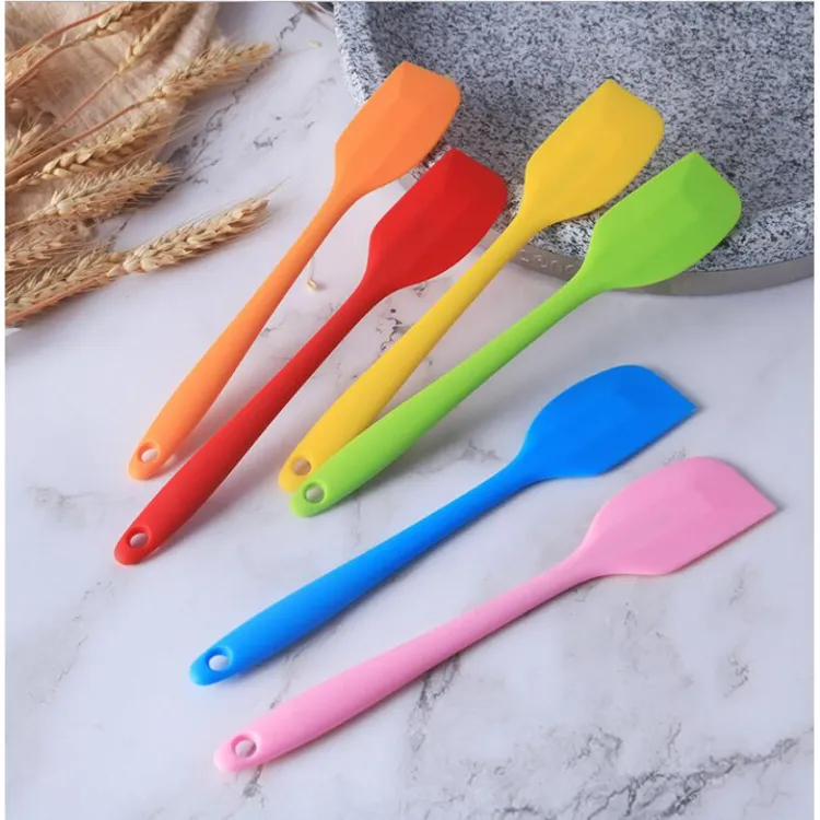 MYYZMY 6 Pcs Silicone Spatulas, 8.3 inch Small Rubber Spatula Heat Resistant Non-Stick Flexible Scrapers Baking Mixing Tool