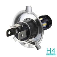 [ANYA Auto Parts] 1ชิ้น H4 18W 6500K หัวแสงไฟขาวจัดไฟ LED หลอดไฟโคมไฟรถยนต์67.4X47.3มม