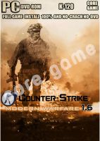 Counter Strike 1.6 Modern Warfare 2 (ออนไลน์ ออฟไลน์ ได้) แผ่นและแฟลชไดร์ฟ  เกมส์ คอมพิวเตอร์  Pc และ โน๊ตบุ๊ค