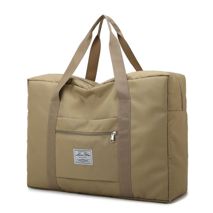 large-capacity-travel-bag-nylon-waterproof-fitness-clothing-shoulder-bag-for-women-yoga-training-sport-bags-daily-handbag