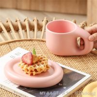 【hot】☸✆¤ Handle Drinkware Couple Cup Caneca Termica Cups