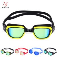 BOLLFO New Professional Anti-Fog UV Protection Adjustable Swimming Goggles Men Women Waterproof Silicone Glasses Adult Eyewear