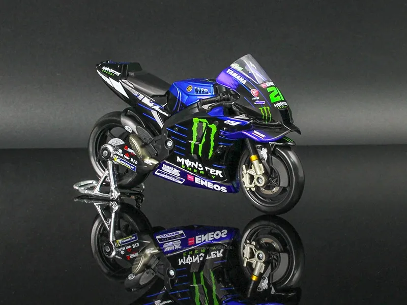 Maisto 1:18 NEW 2022 Yamaha Factory Racing Team #21 #20 Die Moto GP Racing  casting alloy motorcycle Model collection gift toy