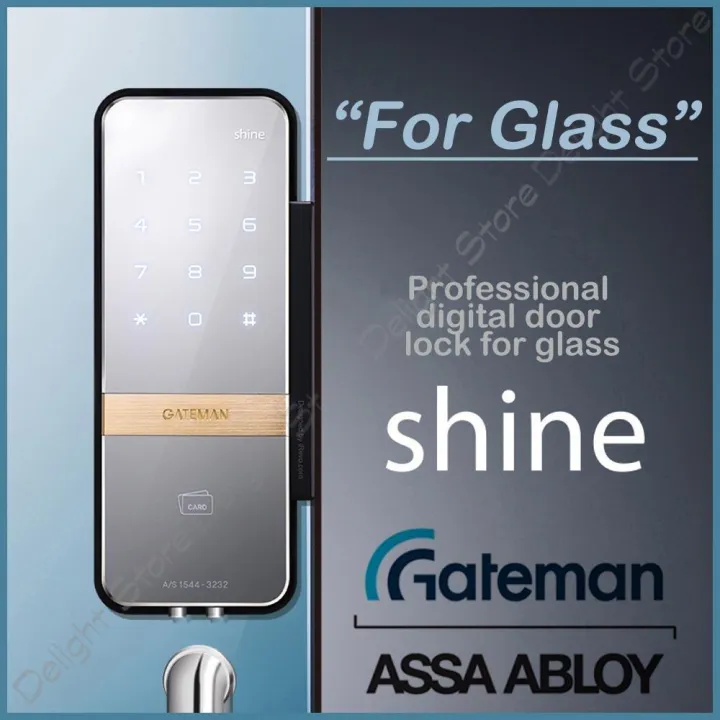 Gateman Shine Digital Door Lock for Glass Door Lazada PH