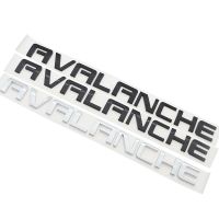 สติกเกอร์ติดด้านข้างตัวอักษรรถโลโก้3D ABS AVALANCHE ป้ายตกแต่งท้ายรถอุปกรณ์ตกแต่งสัญลักษณ์ลำต้นด้านหลังรถ XFL 1ชิ้น