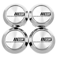 Style 4pcs 60mm JDM SSR Wheel Center Caps ssr Racing Wheels Cap Car Sport Rim Hub Cover 56mm Clip