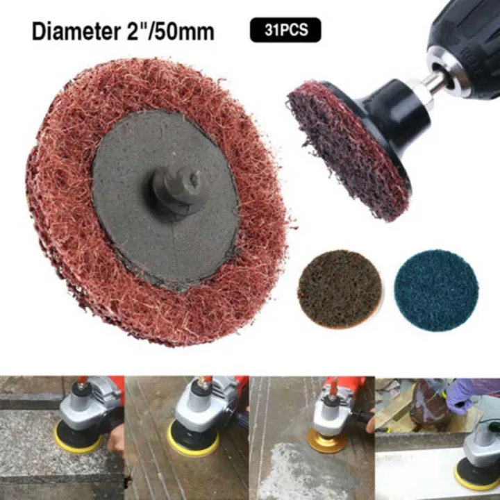 30X2Inch,50Mm Quick Change Discs Die Grinder Sanding Pads Grinding