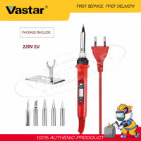 Vastar 220 โวลต์ 80 วัตต์จอแอลซีดีหัวแร้งไฟฟ้า 110 โวลต์ปรับอุณหภูมิบัดกรีเหล็กReworkสถานีอุปกรณ์ 180 ถึง 480 องศาเซลเซียส