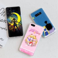 อ่อนนุ่ม ซิลิโคน เคสโทรศัพท์ หรับ iPhone XR 7 6s 6 11 5s XS 5 8 SE Max Plus X Pro ปก โปร่งใส TPU To-72 Anime Sailor Moon