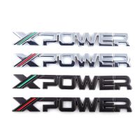 ตราสัญลักษณ์สติกเกอร์ลายโลโก้สำหรับติดรถยนต์ XPOWER โลหะ3D อุปกรณ์รถยนต์แต่งรถเหมาะสำหรับทุกรุ่นที่ตกแต่งรถเครื่องประดับสัญลักษณ์สติกเกอร์