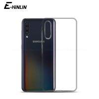 Ultra Thin Clear Soft TPU Case สำหรับ Samsung Galaxy A10 A20 A30 A50 A70 A7 A3 A5 A6 A90 Plus ซิลิโคนฝาหลังศัพท์