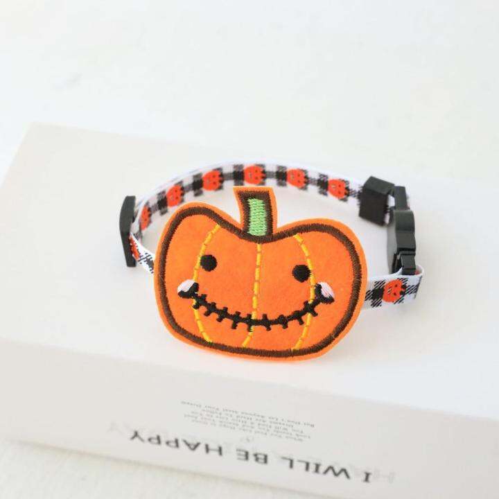 halloween-dog-collar-with-bell-pumpkin-themed-pet-accessories-kitty-dog-collar-with-bell-safety-buckle-pet-collar-pumpkin-patterned-dog-collar