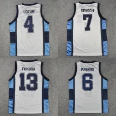 Shohoku Cosplay Traje Para homens SEM Manga basquete Jersey Colete Tops Número 14 Hisashi Mitsui