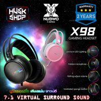 SYN014zw5or หูฟังเกมมิ่ง 7.1 Nubwo X98 หูฟังคอม Gaming headset สาย USB Surround 7.1 ประกัน 2 ปี อุปกรณ์คอมพิวเตอร์