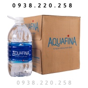 Thùng Nước Suối Aquafina 5l 4 chai