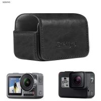 Portable PU Leather Bag Protative Case Cover Storage Bags For DJI OSMO Action GoPro Hero 7 6 5 Sport camera Accessories