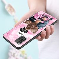 Mobile Case For ZTE Blade A52 Lite Back Phone Cover Protective Soft Silicone Black Tpu Cat Tiger