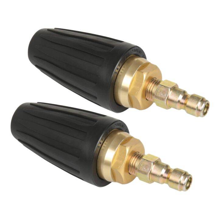 2X Universal Pressure Washer Turbo Nozzle for High Pressure Outlet