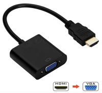 อะแดปเตอร์ HDMI TO VGA สาย HDMI Splitter VGA Converter Digital Analog HD 1080 P สำหรับ PC แล็ปท็อปแท็บเล็ตสาย HDMI