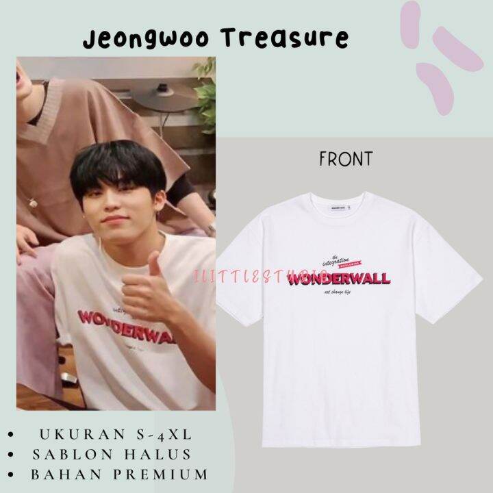 เสื้อยืดพิมพ์ลายlowpriceค่าของเงินเสื้อยืด-พิมพ์ลาย-jeongwoo-trere-wonderwall-s-5xl