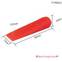 New Production? ที่ปรับระดับกระเบื้องพลาสติก100ชิ้นคลิปหนีบตำแหน่งแบบใช้ซ้ำได้แผ่นปรับความสูงได้