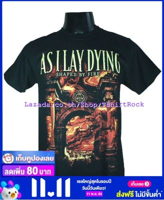 เสื้อวง AS I LAY DYING แอส ไอ เลย์ ดายอิ้ง ไซส์ยุโรป เสื้อยืดวงดนตรีร็อค เสื้อร็อค  ALD1742 ส่งจาก กทม.