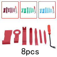 8pcs Set Car Radio Door Clip Panel Removal Tools Repair Tool Stereo Repair CD Claw Screwdriver Car Accessories