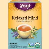 Premium for U?ชา YOGI TEA STRESS&amp;RELIEF TEA BOX ชาสมุนไพรออแกนิค Bed time หลับสบาย นำเข้าจากอเมริกา? Relaxed Mind