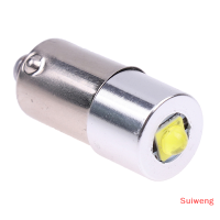 Suiweng หลอดไฟไฟฉายพลังแอลอีดีสูง BA9S E10 P13.5S 1SMD อุปกรณ์คบเพลิง