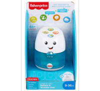 Fisher-Price Laugh &amp; Learn ฮับความสนุก มีไฟ มีเสียงดนตรี Babble &amp; Wobble Hub ของเล่นเสริมพัฒนาการ ของแท้