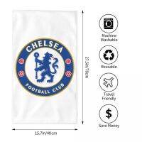 Chelsea F.C. ผ้าขนหนู ทรงสี่เหลี่ยม ขนาด 70x40 ซม. สําหรับออกกําลังกาย โยคะ วิ่ง กลางแจ้ง ncd