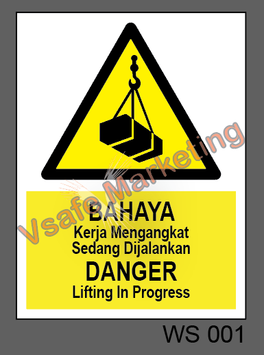 Signage Vsafemkt Warning Safety Signage Signs Papan Tanda Amaran Ws Signage Vsafemkt Warning Safety Signage Signs Papan Tanda Amaran Ws