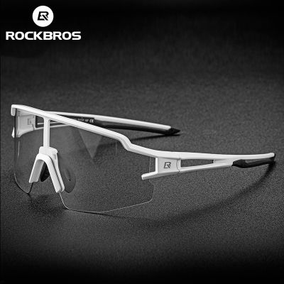 ROCKBROS Polarized Cycling Glasses Photochromatic Sport Sunglasses for Men Women Bike Bicycle Glasses gafas MTB Cycle Sunglasses
