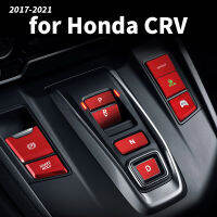 In-car gear button patchCentral control gear decoration stickers Modification accessories For Honda CRV CR-V 2017 2018 2019 2020