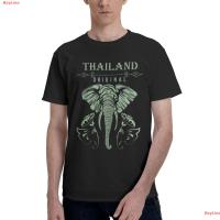 BayLine Elephant Thai Bangkok Thailand T-Shirt รอยสักแฟชั่นเสื้อยืดลายตัวละครอนิเมะสไตล์ล้ำสมัย