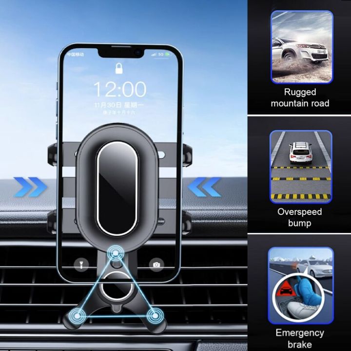 seametal-car-air-outlet-vent-phone-holder-gravity-sensing-smartphone-mount-stand-360-degree-rotation-car-vent-hook-phone-bracket