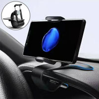 Phone Holder For Car Easy Clip Mount Stand GPS cket Auto Support ephone Voiture For Dash Board Poetable Car Phone Holder