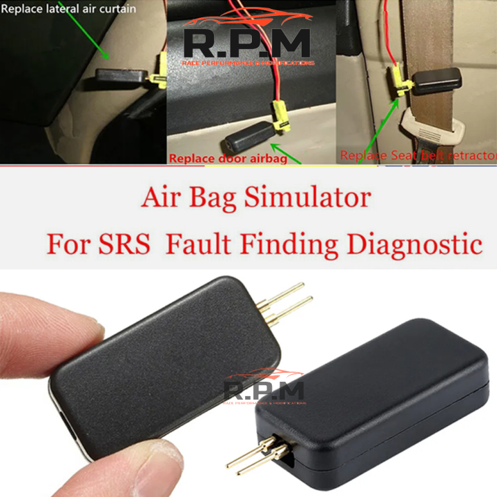 Universal Car Airbag Emulator Simulator Fault Finding Diagnostic Air