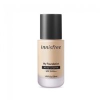 รองพื้น แป้งพัฟ Innisfree My Foundation All day-Longwear SPF50 PA++ 30ml / 이니스프리 마이 파운데이션