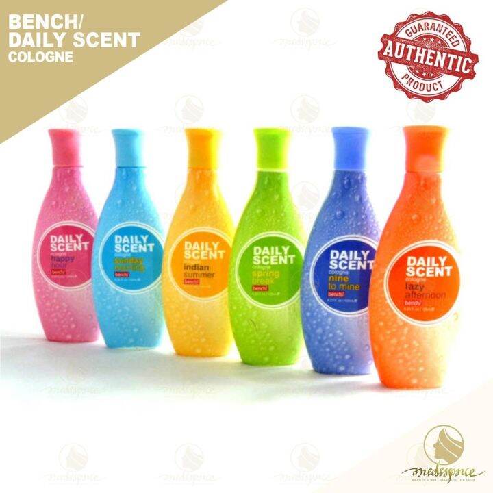 Bench Daily Scent Cologne 25ML/50ML/75ML/125ML All Variants Lazada PH