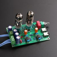 คลาส6J 5เครื่องขยายเสียงพรีแอมป์หลอดสุญญากาศ HIFI Amplifier Headphone ชุด DIY