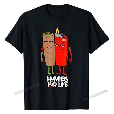 Funny Homies For Life Tshirt Shirt Design Cotton Men Tshirts Normal