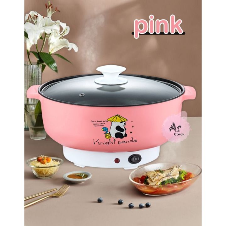 electric-hot-pot-หม้อต้มไฟฟ้า-หม้อไฟฟ้า-หม้อต้มไฟฟ้าอเนกประสงค์-หม้อชาบู-หม้อไฟฟ้าอเนกประสงค์-ทอด-ผัด-อุ่น-ตุ๋น-ต้ม-นึ่ง-22cm-หม้อต้มอเนกประสงค์-หม้อไฟฟ้าอเนกประสงค์-multi-function-electric-pot