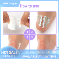 Nofui 20pcs heel Protector การดูแลเท้าแต่เพียงผู้เดียวกันน้ำที่มองไม่เห็นแพทช์สติกเกอร์