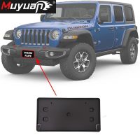 Front License Plate Holder Mount Bracket For Jeep Wrangler JL Gladiator JT 2018-2022 Accessories