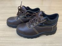 X-Box Safety Shoes รองเท้าเซฟตี้ สีน้ำตาลเข้ม  หัวเหล็ก พื้นเหล็ก รองเท้านิรภัย Size 36-45 (ไม่มีกล่องรองเท้า)